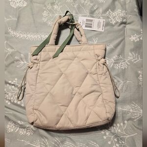 Vera Bradley Mini Original Tote Bag in Pumice Stone in Nylon - Adjustable Strap